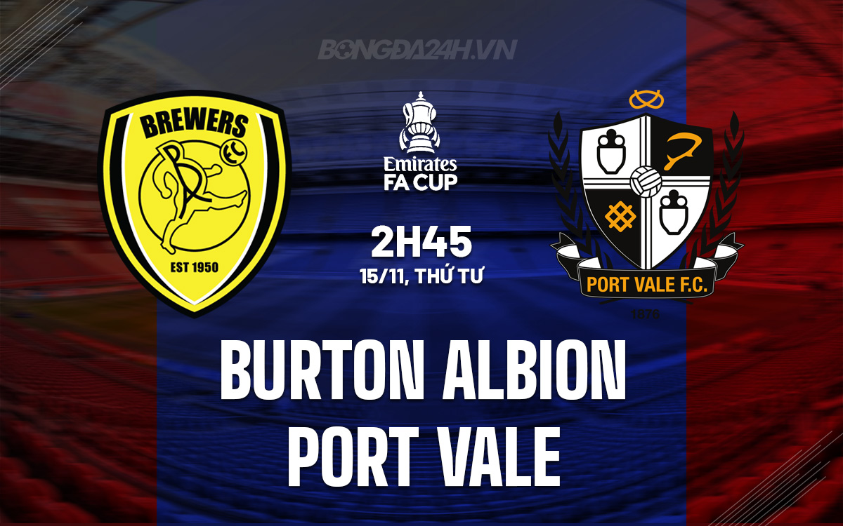 Burton Albion vs Port Vale
