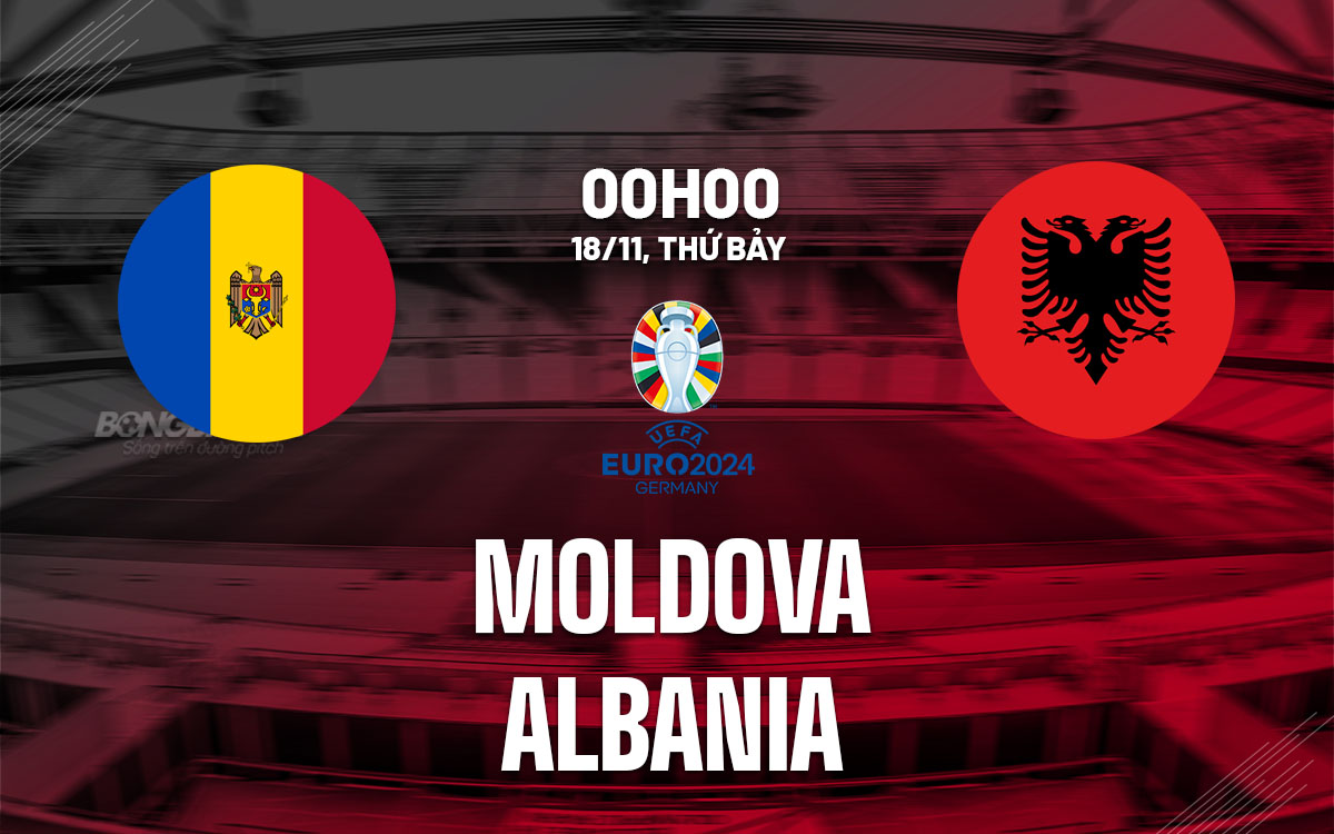 nhan dinh bong da du doan Moldova vs Albania vong loai euro 2024 hom nay